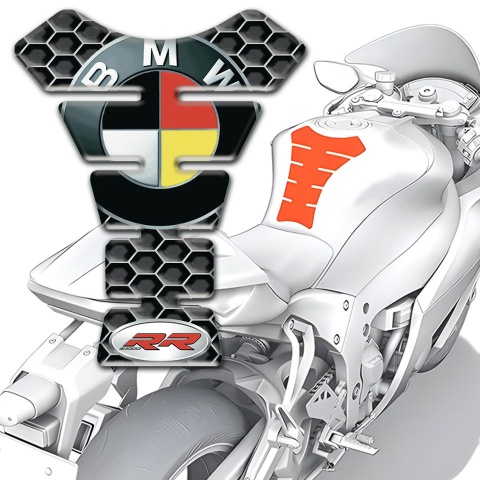 BMW RR Tank Protector Stylish Perforated Steel Edition 