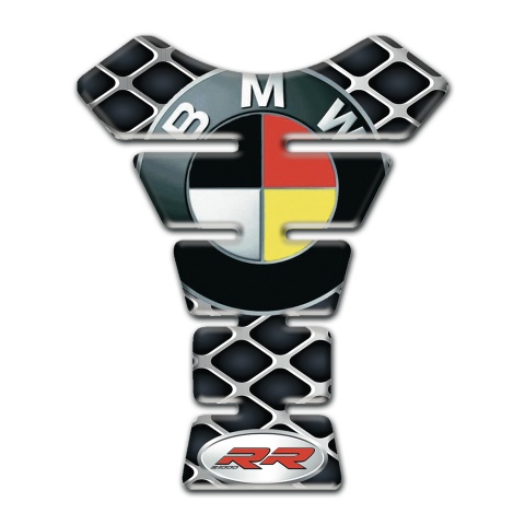 BMW RR Tank Guard Pads Metal Grid Edition 