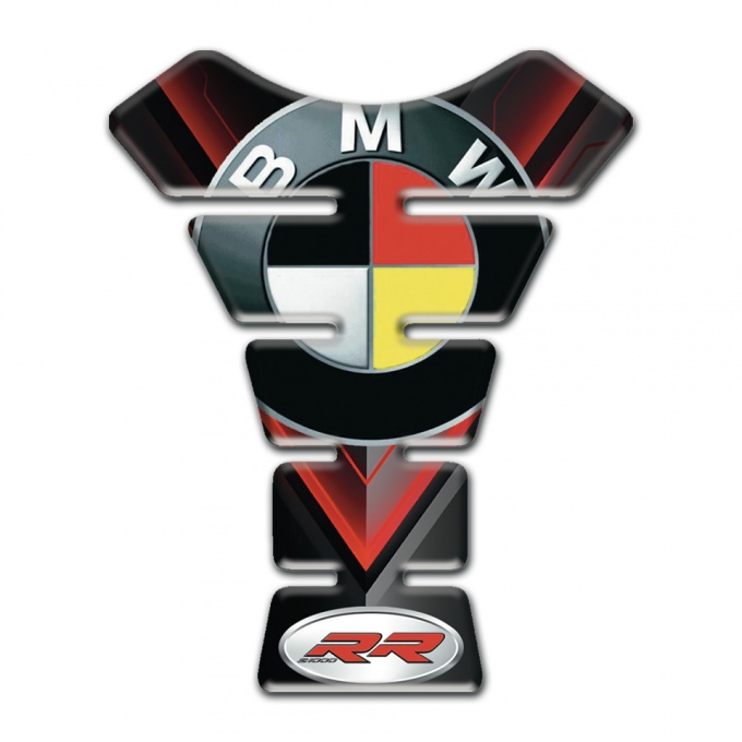 BMW RR Racing Edition Tank Protector with German Flag Logo Style 