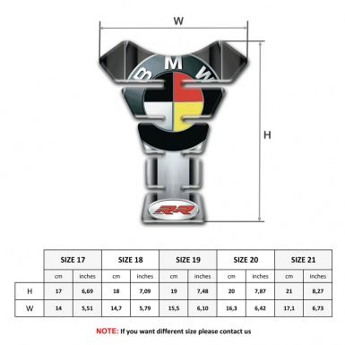 BMW RR High-Quality  Tank Protector Best Vision 