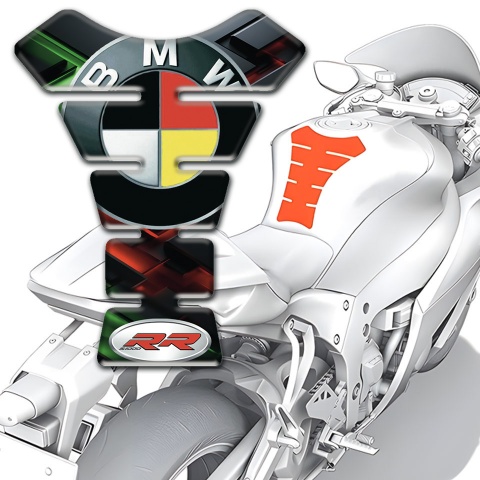 BMW RR Motorcycle High-Quality Tank Pad Protector 