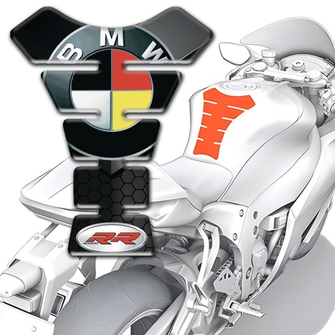 BMW Tank Protector Anti Slip Sticker RR Edition 
