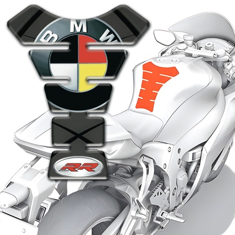 BMW Tank Protector Center Anti Slip Sticker RR Style 