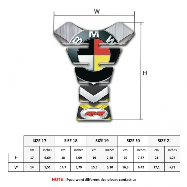 BMW Racing Edition Tank Protector High End RR Style 