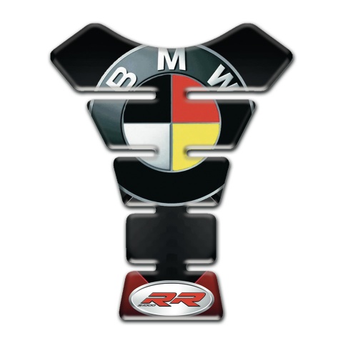 BMW Tank Guard Pads Black with Red Details base RR Version 