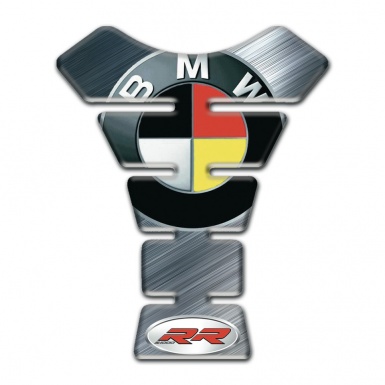 BMW Tank Guard Pads High End Center Silicone Sticker Polished Effect 