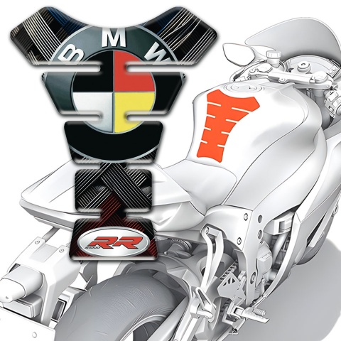 BMW Tank Pad Protector Anti Slip Sticker Unique Decoration 