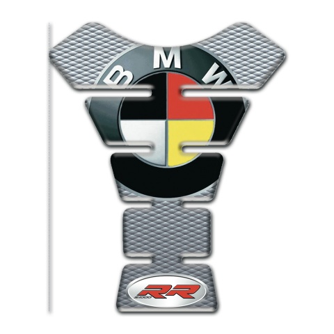 BMW Tank Guard Pads Grey background Design RR Style 