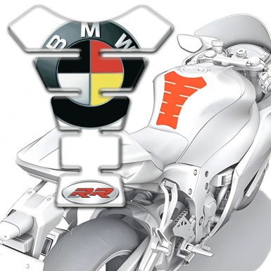BMW Tank Protector White Base RR Edition 