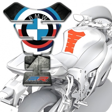 BMW RR Version Tank Fuse New Logo style 