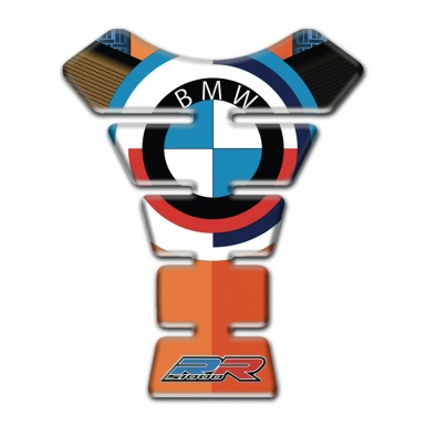 BMW Tank Pad Protector Orange Motif and New Logo edition 