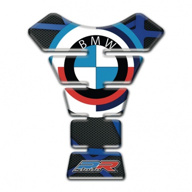 BMW RR Version Tank Guard Pads Anti Slip Sticker Blue Motif Base 