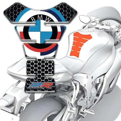 BMW RR Tank Protector Perforated Background Style 