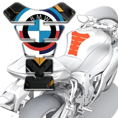 BMW Tank Pad Protector Round Logo Style Stylish Version 