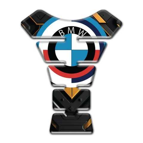 BMW Tank Pad Protector Round Logo Style Stylish Version 