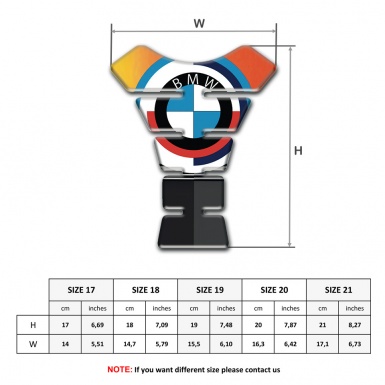 BMW Unique Tank Pad Protector High-Quality Variant 