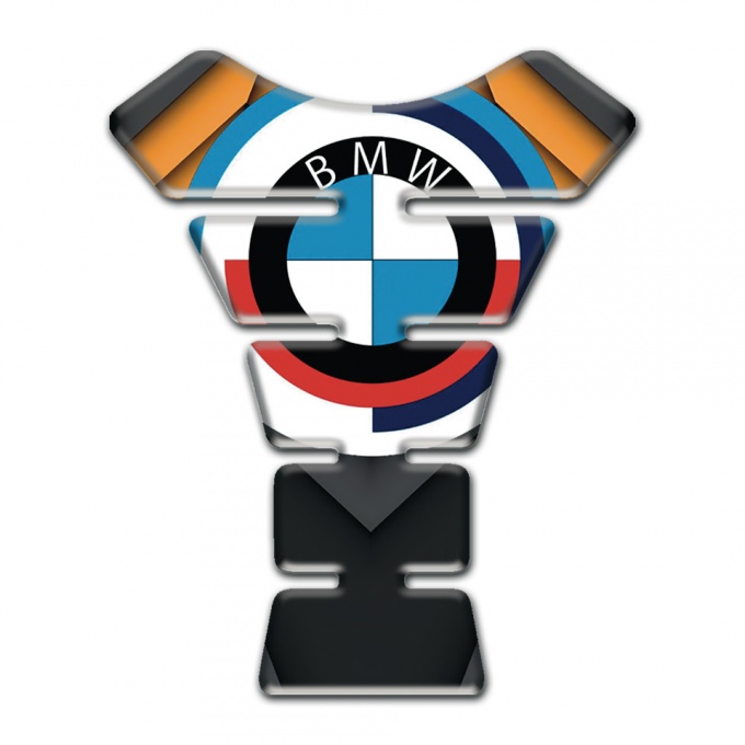 BMW Tank Protector Stylish Model with Orange Paints 