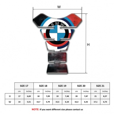 BMW Anti Slip Sticker Unique Tank Fuse Premium Quality