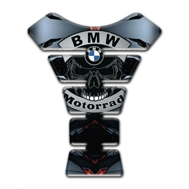 BMW Motorrad High End Tank Protector with Skull Logo Design 