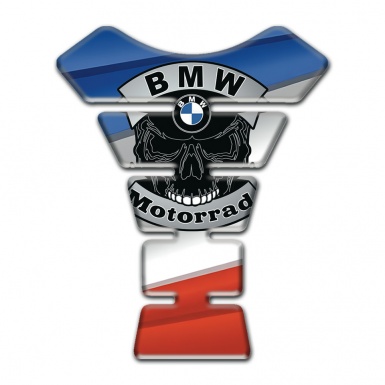BMW Motorrad Tank Fuse Colorful base Skull logo