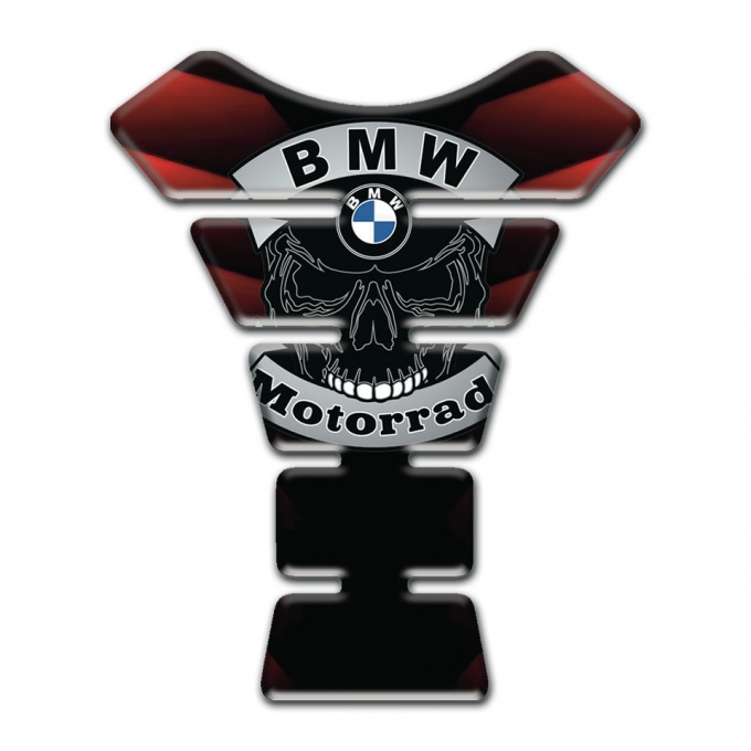 BMW Motorrad Tank Fuse Silicone Sticker High-Quality Vision