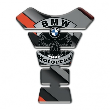 BMW Motorrad High-Quality Tank Pad Protector Skull Logo Style 