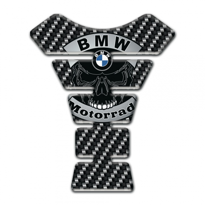 BMW Tank Pad Protector Motorrad Style Metal Fibers Design