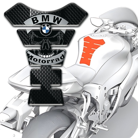 BMW Tank Protector Motorrad Edition Skull Logo Type 