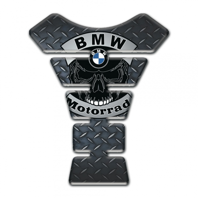 BMW Tank Fuse Skull Logo Style Rough surface Base Effect