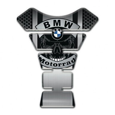 BMW Motorrad Tank Pad Protector Premium Quality Skull logo Version 