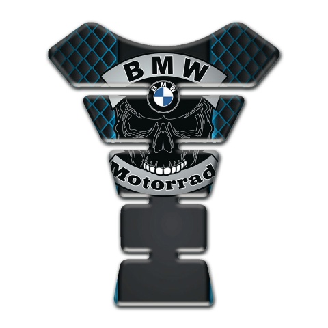 BMW Motorrad Tank Fuse Skull logo Neon Mesh Motive 