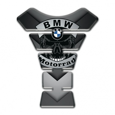 BMW Tank Fuse Stylish Anti Slip Sticker Skull Logo Motorrad Type 