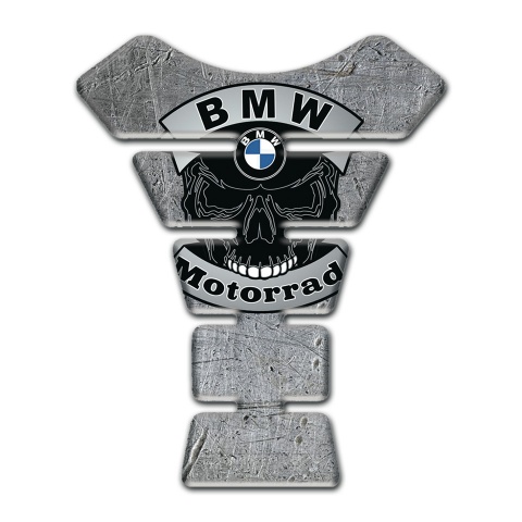 BMW Tank Fuse Skull Logo Motorrad edition Stone base Effect 