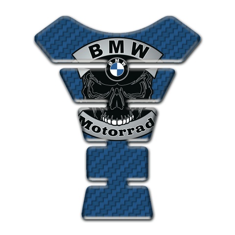 BMW Tank Protector Motorrad Edition Navy Blue Carbon Base 