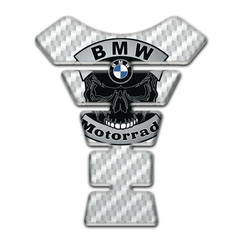 BMW Tank Pad Protector Motorrad Edition White Carbon Base 