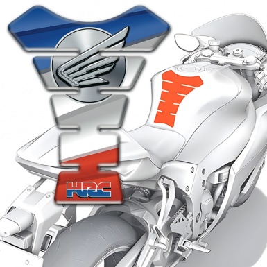 Honda Tank Guard Pads Stylish Colorful Design 