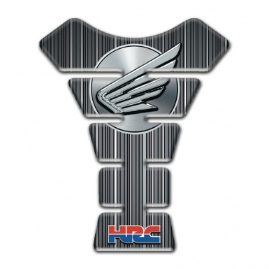 Honda Tank Pad Protector Grey with White Lines base HRC Style 