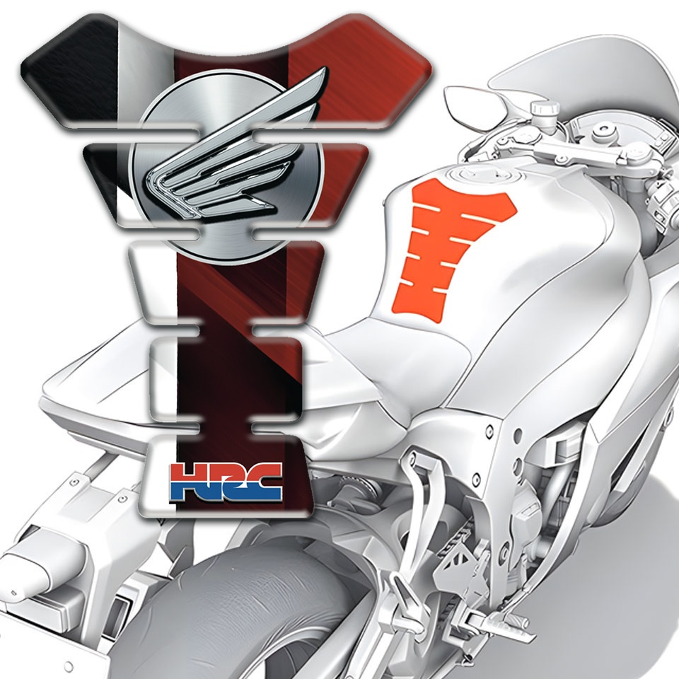 Honda Tank Protector High End Style HRC edition | Tank Protectors ...
