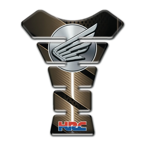 Honda Tank Pad Motorbike HRC Style Bronze Design 