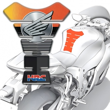 Honda Tank Fuse HRC Version Anti Slip Sticker 