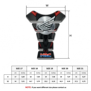 Honda Tank Fuse HRC Etition Premium Quality Model 