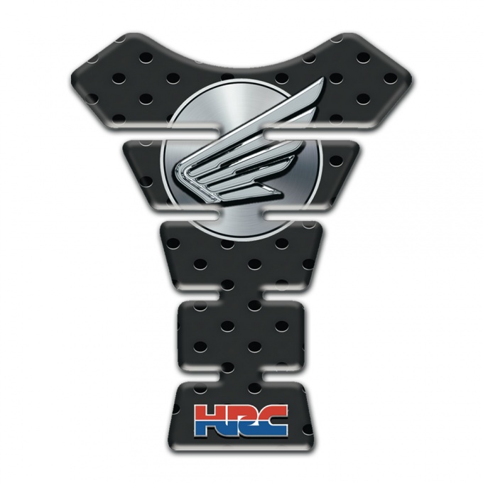 Honda Tank Pad Motorbike Perforated Design HRC Style 