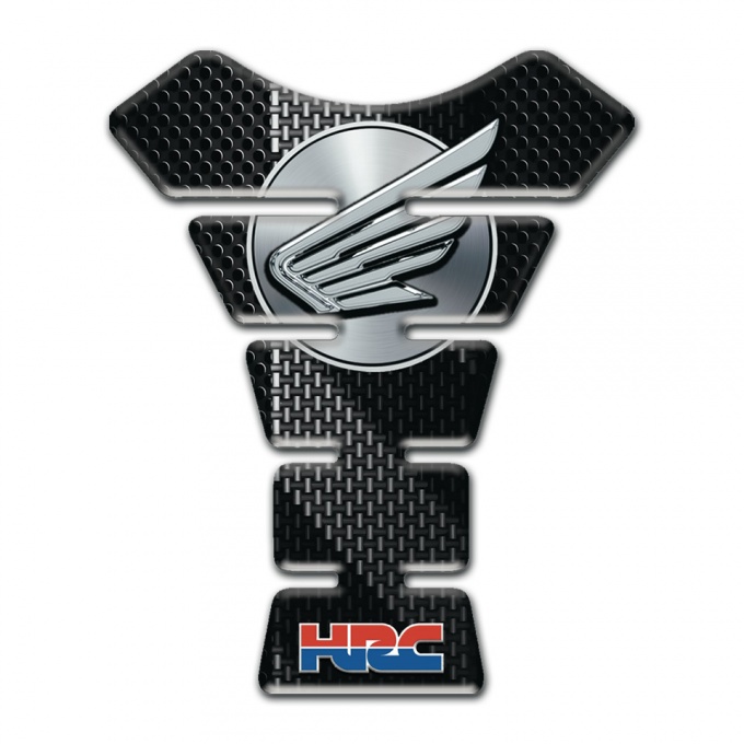 Honda Tank Pad Motorbike Black Grey base HRC Edition 