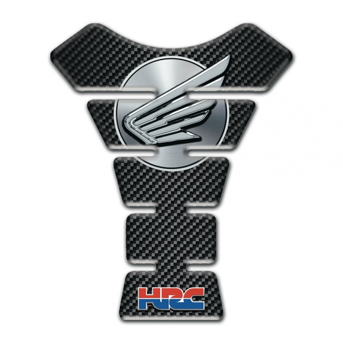 Honda Tank Guard Pads Stylish Anti Slip Sticker Black carbon 