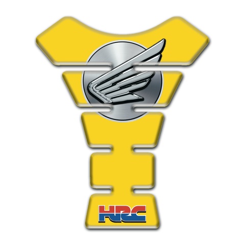 Honda Tank Fuse Yellow Base Grey Logo