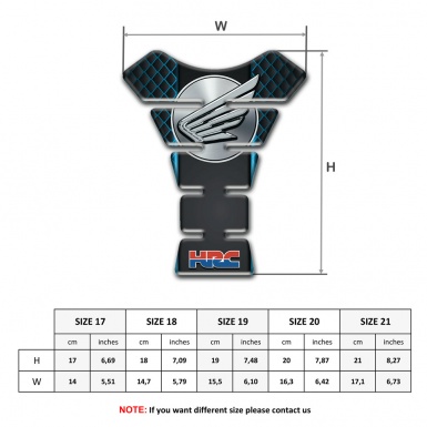 Honda Tank Fuse Neon Mesh Style 