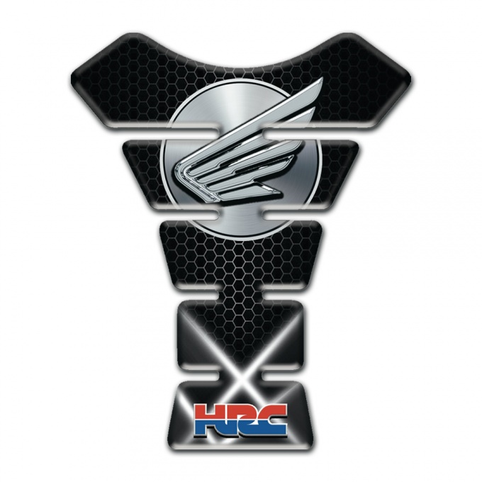 Honda Tank Pad Protector Crossed Lights Design