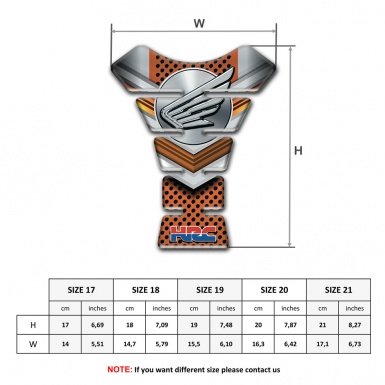 Honda Tank Fuse Copper Decoration HRC edition 