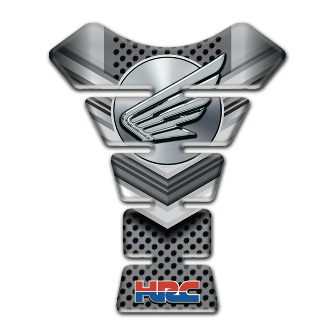 Honda Tank Pad Motorbike Premium Quality Silicone Sticker HRC Style 