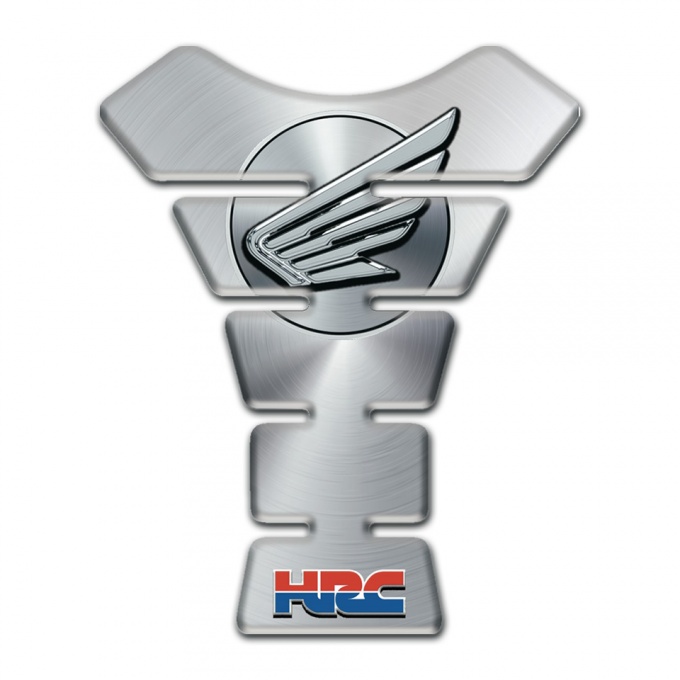 Honda Tank Pad Protector Silver Base Design 